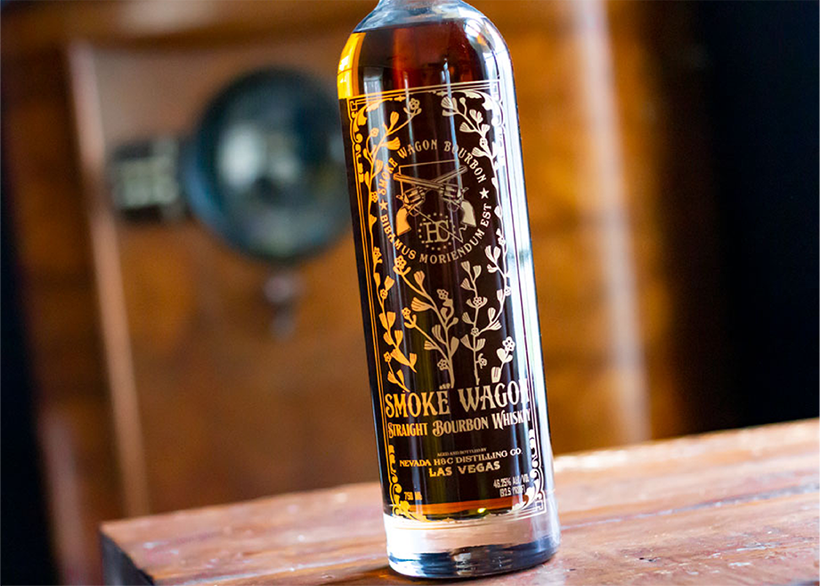 Smoke Wagon Straight Bourbon Whiskey